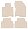 DURBAN Beige Velours-Fußmatten-Set für Hyundai SantaFe IV Produktbild-Vorschau 1