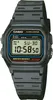 A black Casio digital watch is shown against a white background. Produktbild-Vorschau