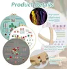 Stickset für Anfänger mit gestempelten Stickmustern, Produktbild-Vorschau 3