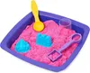 Kinetic Sand - Jeu de château de sable chatoyant rose, Voir les images du produit 3