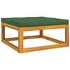 vidaXL 3-tlg. Garten-Lounge-Set mit Kissen Massivholz Produktbild-Vorschau 15