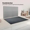 KitchenYeah© Herdabdeckplatte Metallic-Druck - Grau - Produktbild-Vorschau 3