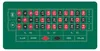 Relaxdays Roulette-mat, 60x120 cm, pokeronderlegger met Productafbeelding-voorbeeld 1