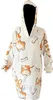 A white hooded blanket with a corgi and bone pattern. Anteprima dell’immagine prodotto