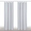 Juego de 2 cortinas decorativas Ellen, con lazada, que Vista previa de la imagen del producto 2