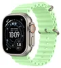 49 mm neon groene oceaanband - natuurlijke titanium Productafbeelding-voorbeeld 1