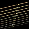 Goldkette Schlangenkette Länge 45cm - Breite 1,0mm - 585-14 Produktbild-Vorschau 4