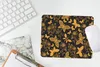 MuchoWow® Mauspad Mousepad Blumen - Schmetterling - Gold - Produktbild-Vorschau 5