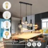 ZMH Hanglamp woonkamer, pendellamp glas, 3-lichts, vintage Productafbeelding-voorbeeld 12