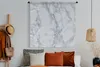 MuchoWow® Wandteppich Wandbehang Marmor - Weiß - Grau Produktbild-Vorschau 4