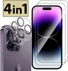 A product image showcasing a phone and its accessories, including screen protectors and camera lens protectors. Produktbild-Vorschau