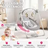 Balancelle pour bébé DOGS pliable, 5 vitesses et minuterie Voir les images du produit 3