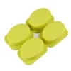 CANDeal Silikon-Seifenformen, 2er-Set, 4 Hohlräume, Ovale Produktbild-Vorschau 4
