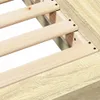 Bettgestell Sonoma-Eiche 120x200 cm Holzwerkstoff Produktbild-Vorschau 7