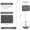 Omgoods- Plantenborden Set van 22 - Leisteen - Productafbeelding-voorbeeld 2