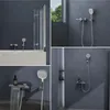 doporro Badewannenarmatur mit Handbrause, Wasserfall Produktbild-Vorschau 7