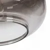 Deckenleuchte Rauchglas rund Ø 35 cm H: 18 cm klein für E27 Produktbild-Vorschau 5
