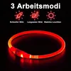 LED-Hundehalsband, beleuchtetes Hundehalsband, über USB Produktbild-Vorschau 3