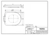 Toto WC-Sitz ES 38,6x47 cm mit Absenkautomatik Weiß Produktbild-Vorschau 2
