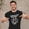 Herren T-Shirt Warum ich ohne Akku fahre E-Bike Fahhrad Produktbild-Vorschau 4