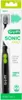 The image shows the packaging of a black GUM Sonic Daily toothbrush. Náhled obrázku produktu