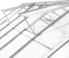 Serre en aluminium, résistant aux UV, 185x375x195cm - blanc Voir les images du produit 8