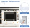 Merax Hochglanze Wohnwand mit Acryltür, TV Schrank mit Produktbild-Vorschau 10