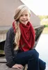 Knit Factory Coco Dreiecksschal Junior - Aubergine - 140x60 Produktbild-Vorschau 4