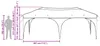 Tente de réception pliable vidaXL 575 x 288 x 245 cm, tissu Voir les images du produit 17