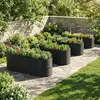 Jardinière surélevée en acier ovale M 240 x 80 x 80 Voir les images du produit 8