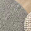 Volero - Wollteppich Rund - Twist Grau - Ø 240 cm - Produktbild-Vorschau 8