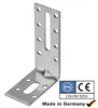 Langlochwinkelverbinder verzinkt, 80 x 50 mm 25 Stück Produktbild-Vorschau 1
