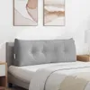 vidaXL Poduszka na plecy szara chmura 120 x 24 x 50 cm Podgląd zdjęcia produktu 1