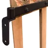 vidaXL Portail de clôture à un vantail Bois de noisetier Voir les images du produit 5