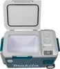 An open cooler box with the interior visible. Produktbild-Vorschau