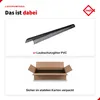 INEFA Laubschutzgitter, Dachrinnen Laubschutz, PVC Produktbild-Vorschau 7