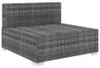 vidaXL Canapé modulaire partie centrale 1 pc + coussins Voir les images du produit 1
