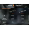 A comparison chart showing specifications of two Fenix flashlight models, PD36R and PD36R V2.0. Produktbild-Vorschau