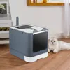 Katzenklo mit Katzenklomatte und Schaufel, XXL Produktbild-Vorschau 2