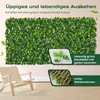 COSTWAY Brise-vue artificiel en lierre 180 x 90 cm, mur Voir les images du produit 7