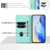 Custodia in pelle per Sony Xperia 10 V, pelle Litschi, Anteprima dell’immagine prodotto 5