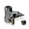Anschluss mit Hahn, 1/2' AG/IG x 3/8' Schlauch Produktbild-Vorschau 3