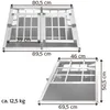 Hundebox Hundetransportbox Auto Alu Hunde Transportbox Produktbild-Vorschau 8