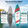 Stand Up Paddle Board 320x84x15 cm, Bis zu 160 kg, extra Produktbild-Vorschau 3