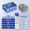 Comparison chart between Aiibot vacuum cleaner battery and other brands' batteries, highlighting specifications. Podgląd zdjęcia produktu