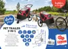 Duvo+ Hundeanhänger 2-in-1 schwarz/rot Produktbild-Vorschau 3