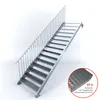 Stahltreppe 15 Stufen bis Höhe 300 cm, Laufbreite : 120 cm Produktbild-Vorschau 2