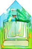 A children's play tent with a dinosaur theme. Náhled obrázku produktu