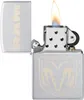 Accendino Zippo Satin Finish inciso laser motivo RAM cromo Anteprima dell’immagine prodotto 2