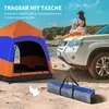 Quick-Up-Zelt Doppelwandzelt Outdoor Familienzelt Pop-Up Produktbild-Vorschau 6